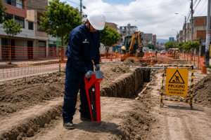 localizador de tuberías y cables subterráneos